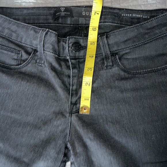 Guess - power skinny low black jeans - 26 regular - Picture 10 of 10